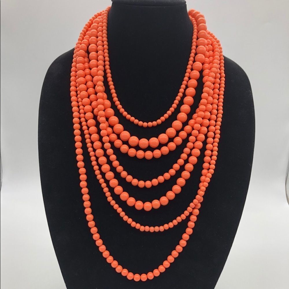 RJ Graziano Multi Strand Draped Necklace